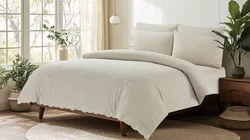 סט מצעים LILACH צבע מוקה