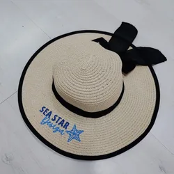כובע קש ממותג לקיץ